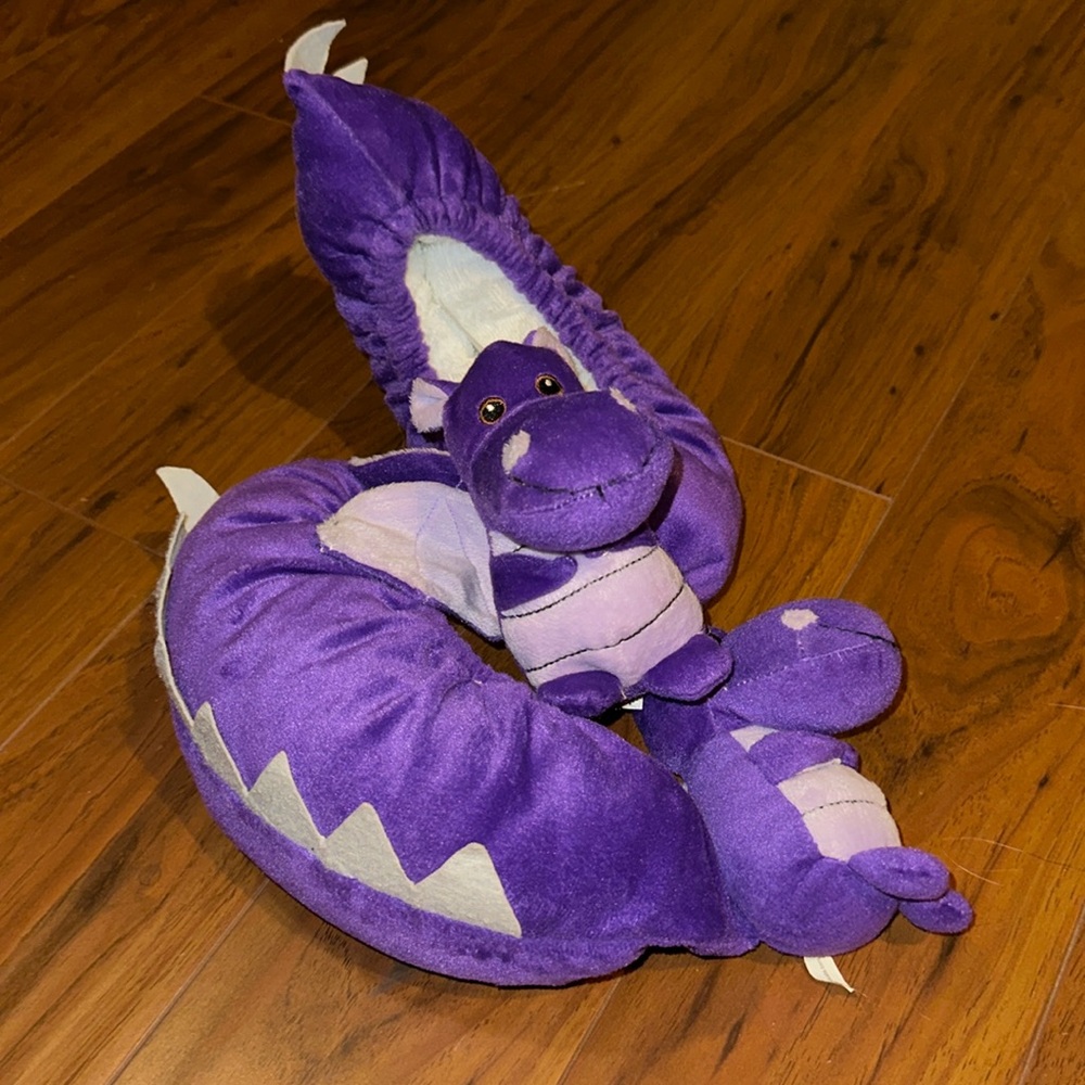 Purple Dragon skate soakers, $17